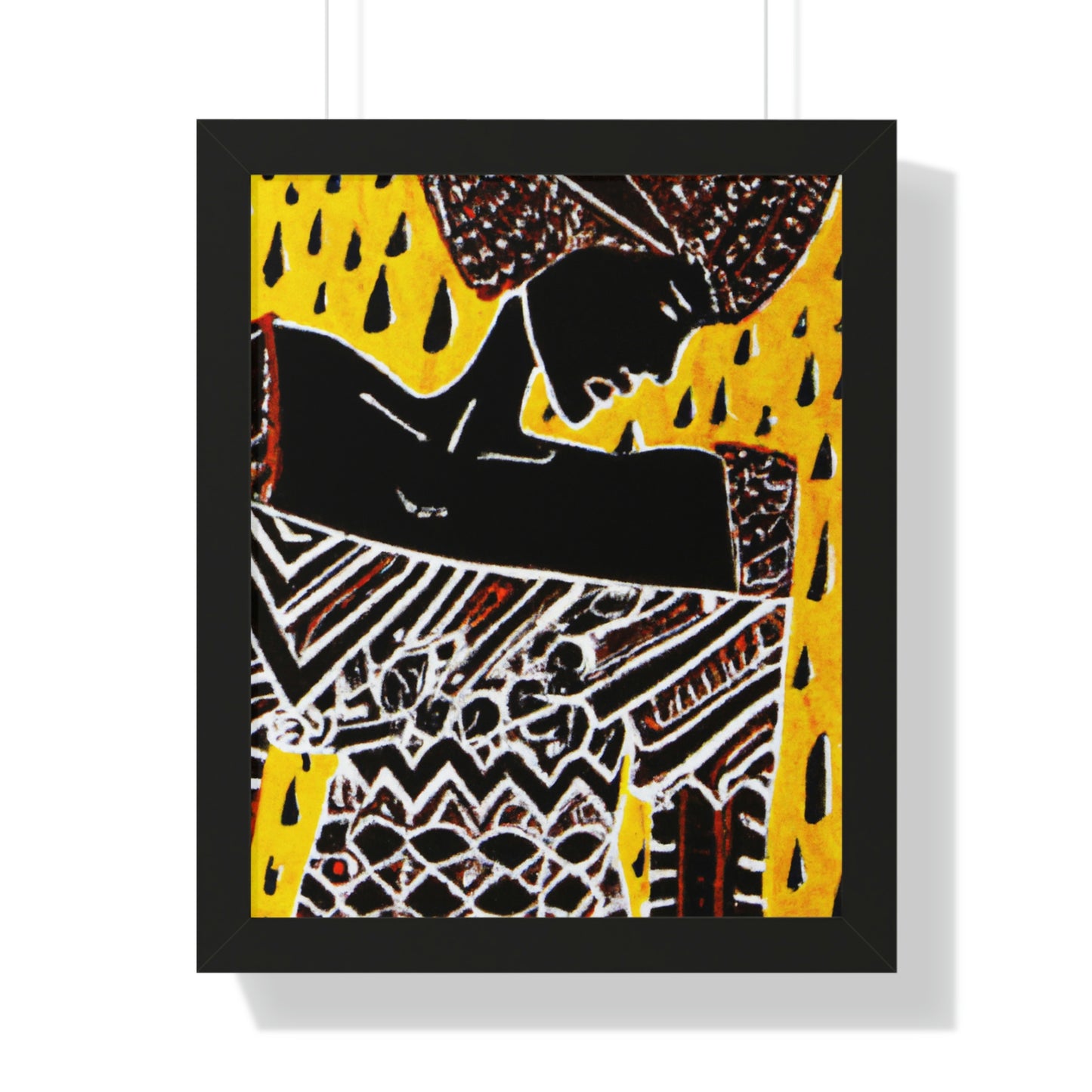 Framed Vertical Poster