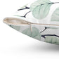 Bria Katherine Decorative  Leaf Print Pillow