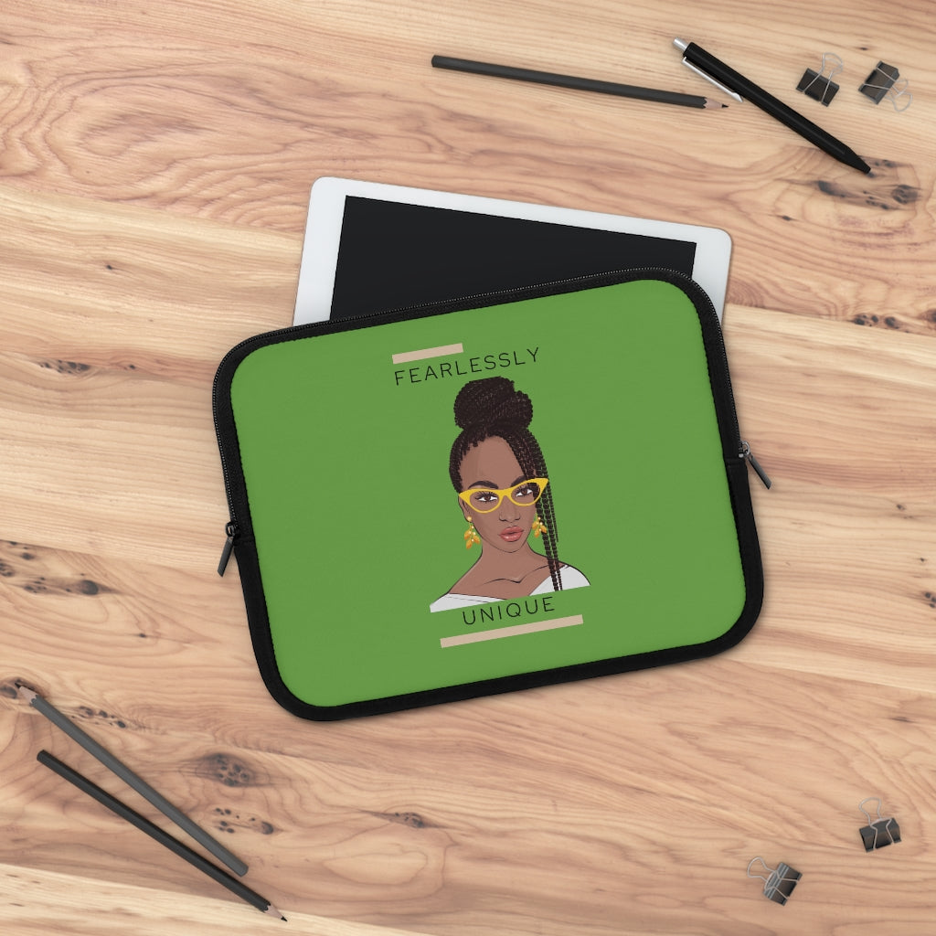 Bria Katherine Fearlessly  Unique Girl Laptop  Sleeve