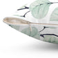 Bria Katherine Decorative  Leaf Print Pillow