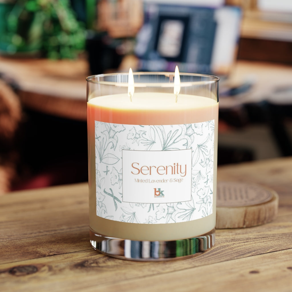 Seventh Avenue Apothecary Minted Lavender & Sage Scented Candle - Full Glass, 11oz