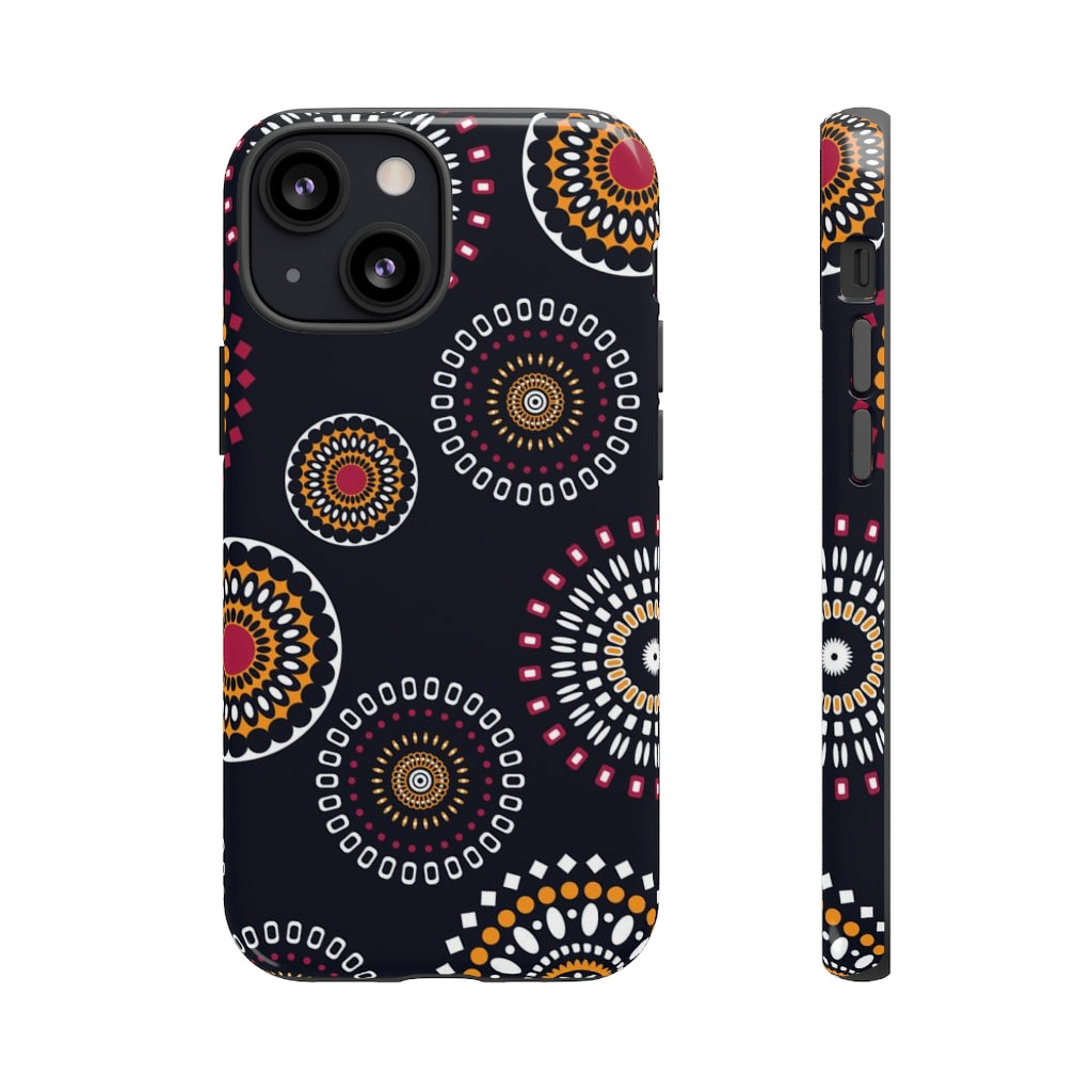 Tough Cases Abstract Circle Design