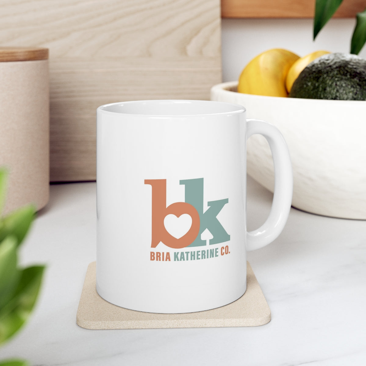 Bria Katherine Logo Ceramic Mug 11oz