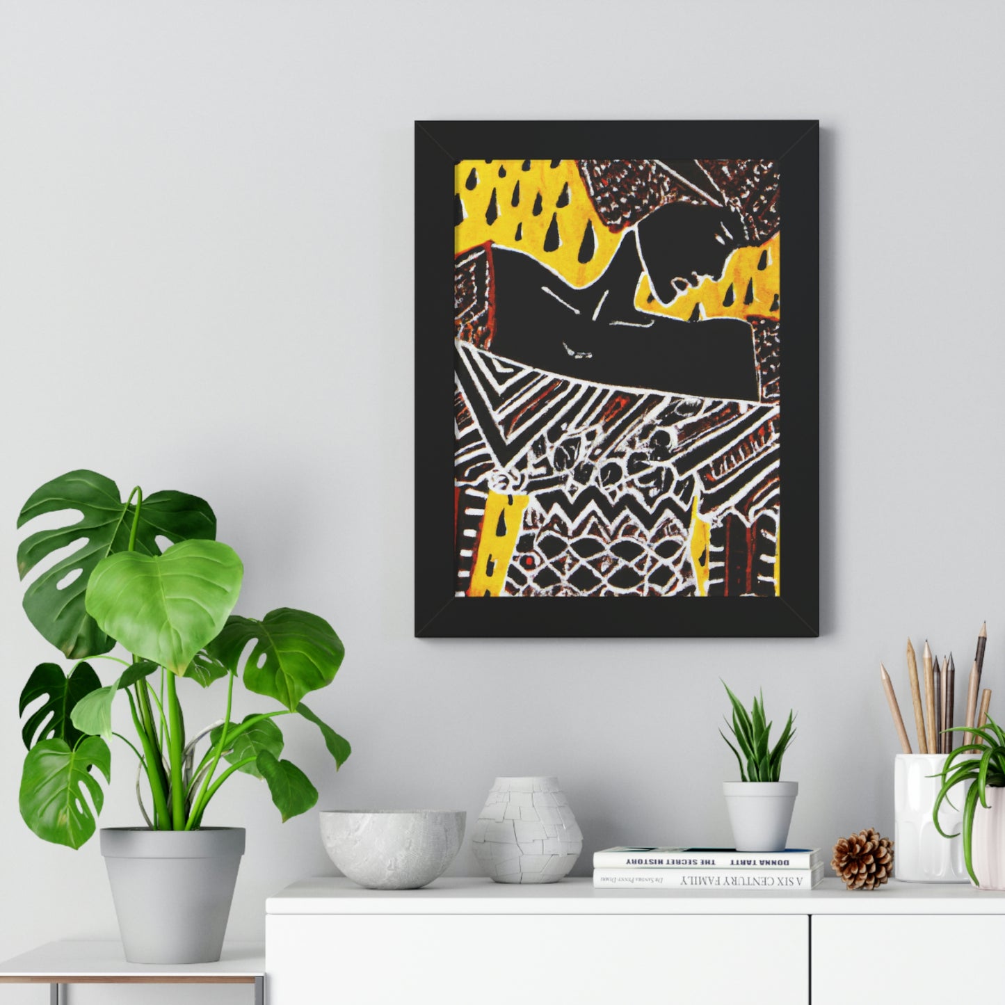 Framed Vertical Poster