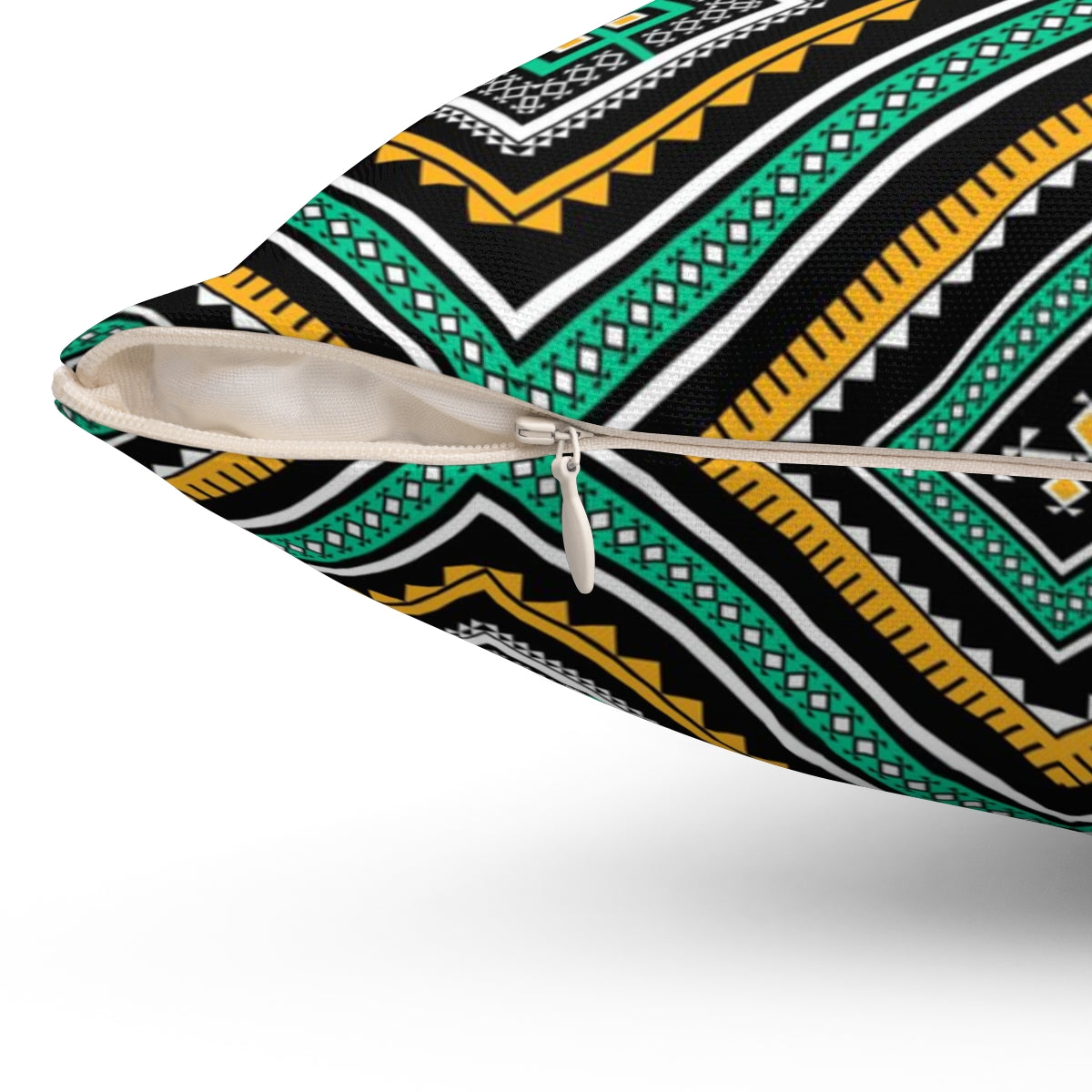 Bria Katherine Decorative Print Square Pillow