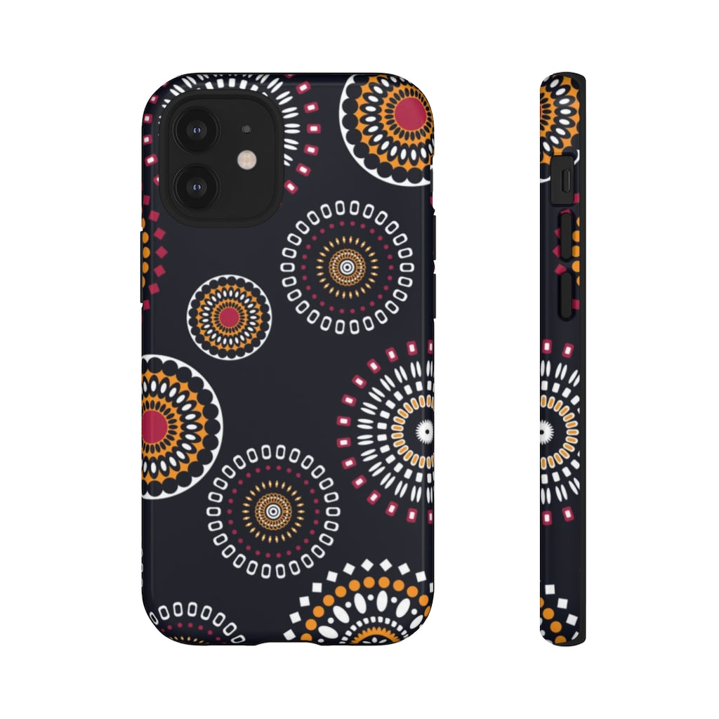 Tough Cases Abstract Circle Design