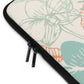 Bria Katherine Tropical Floral Print laptop and Tablet Sleeve