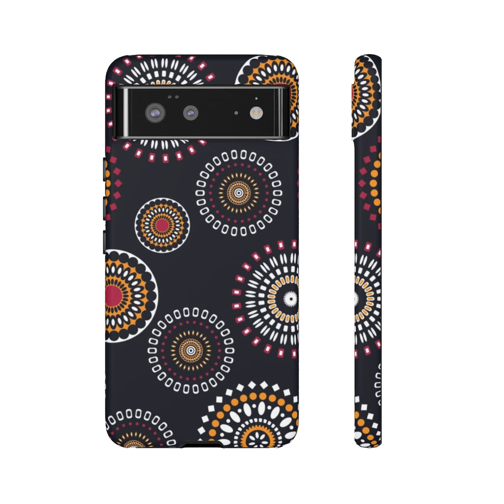 Tough Cases Abstract Circle Design