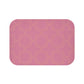 Bria Katherine Decorative Fuchsia Bath Mat