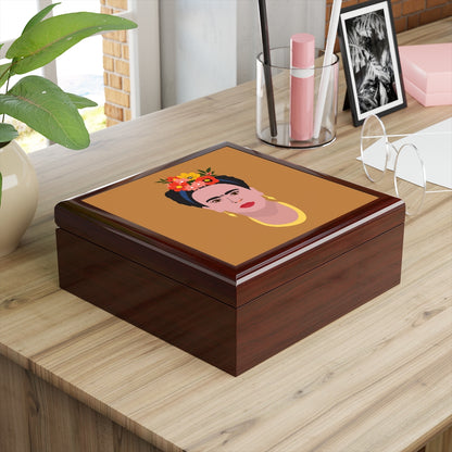 Bria Katherine Decorative Frida Kahlo Box