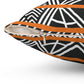 Bria Katherine African Print Square Pillow