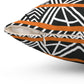 Bria Katherine African Print Square Pillow