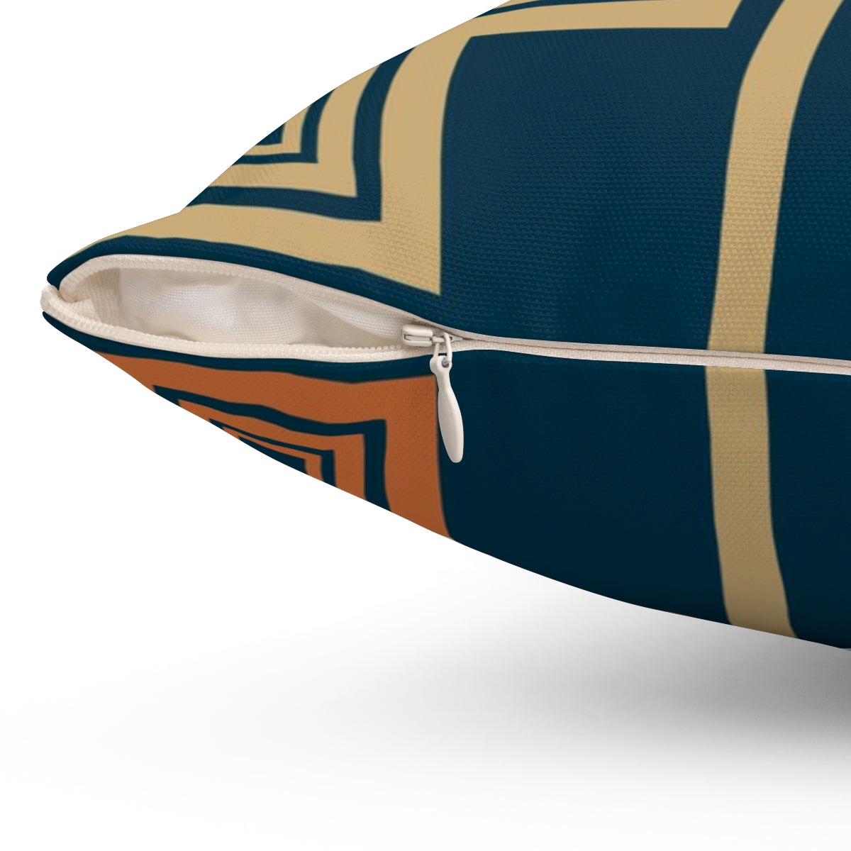 Bria Katherine Decorative Print Square Pillow