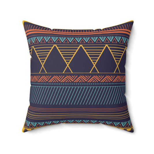 Bria Katherine Square Tribal Print Pillow