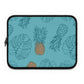 Bria Katherine Pineapple Print Laptop Sleeve