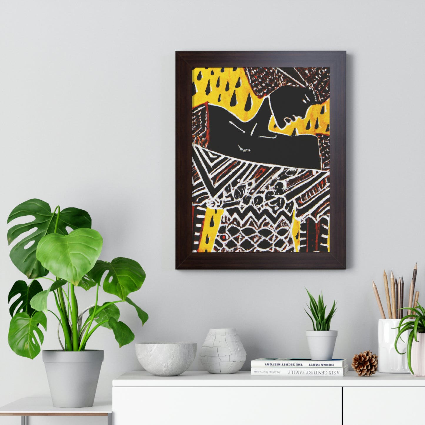 Framed Vertical Poster