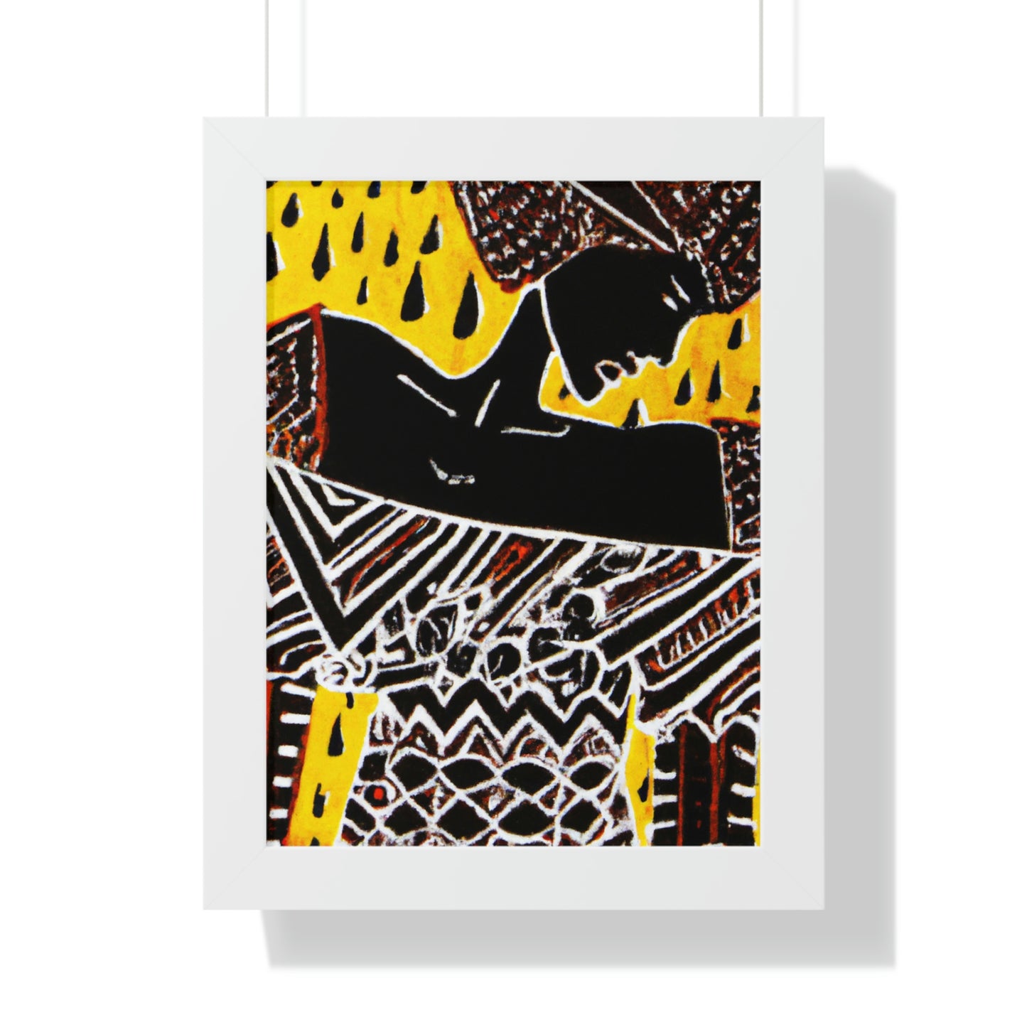 Framed Vertical Poster