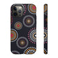 Tough Cases Abstract Circle Design