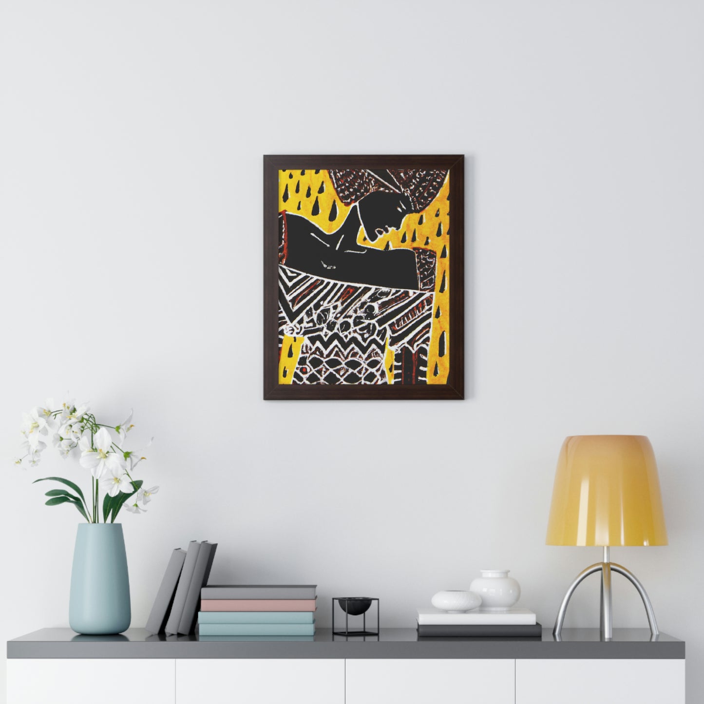 Framed Vertical Poster