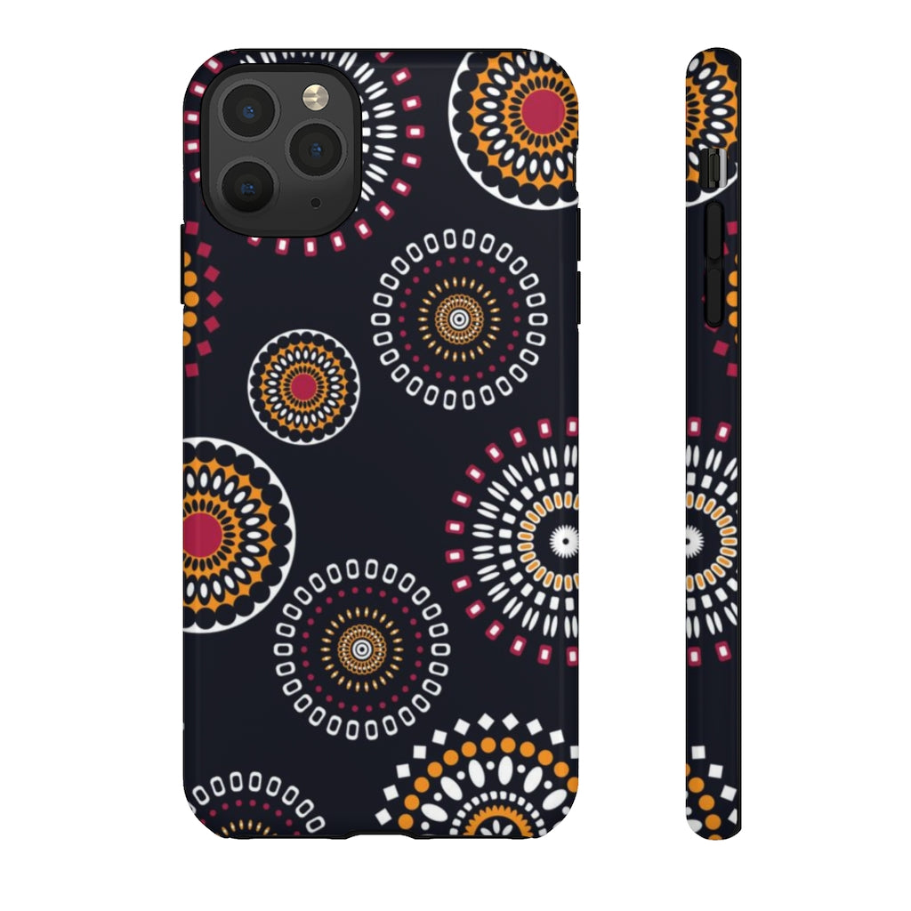 Tough Cases Abstract Circle Design