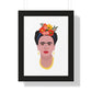 Bria Katherine Framed  Frida Kahlo Vertical Poster